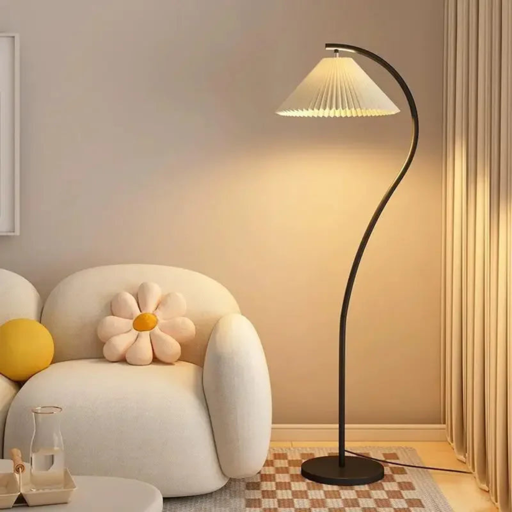 Modern LED Floor Lamp | Minimal Standing Light with Soft Illumination