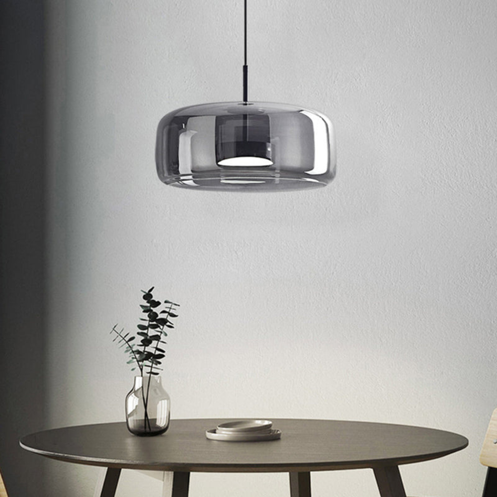 Modern Glass Pendant Light | Stylish Hanging Fixture for Living Rooms and Dining Areas