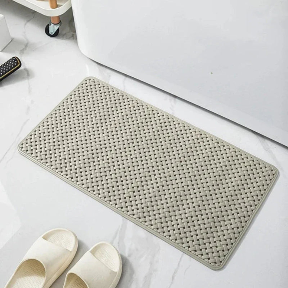 Bathroom Non Slip Bathtub Mat | Easy Clean Rubber Design for Safety