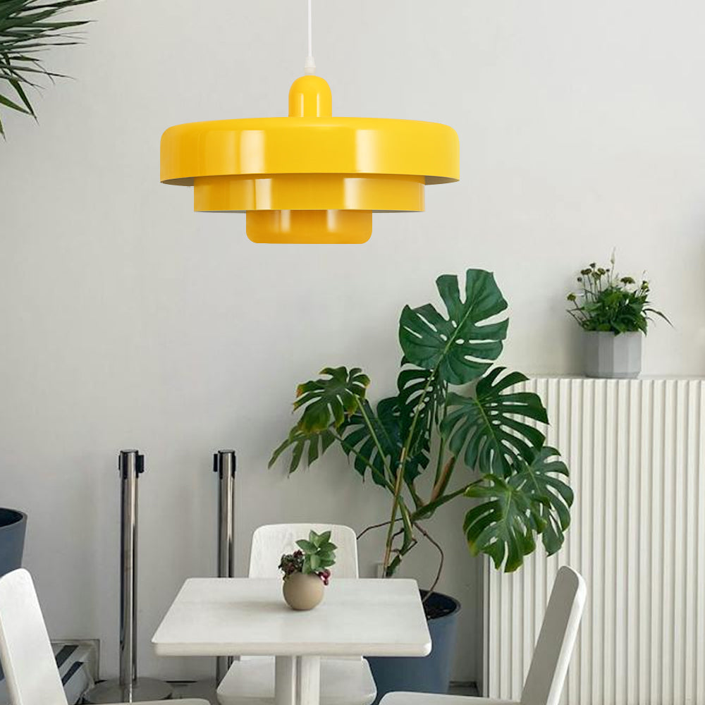 Dining Room Modern Pendant Light | Mid-Century Round