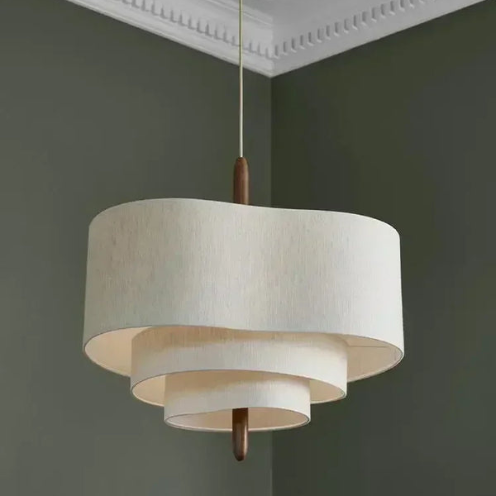 Wabi Sabi Ceiling Pendant Light for Living Room and Kitchen Island | Japanese Style Modern Lighting Fixture