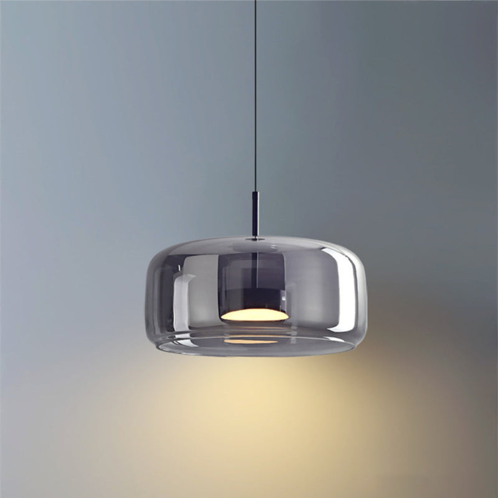 Modern Glass Pendant Light | Stylish Hanging Fixture for Living Rooms and Dining Areas