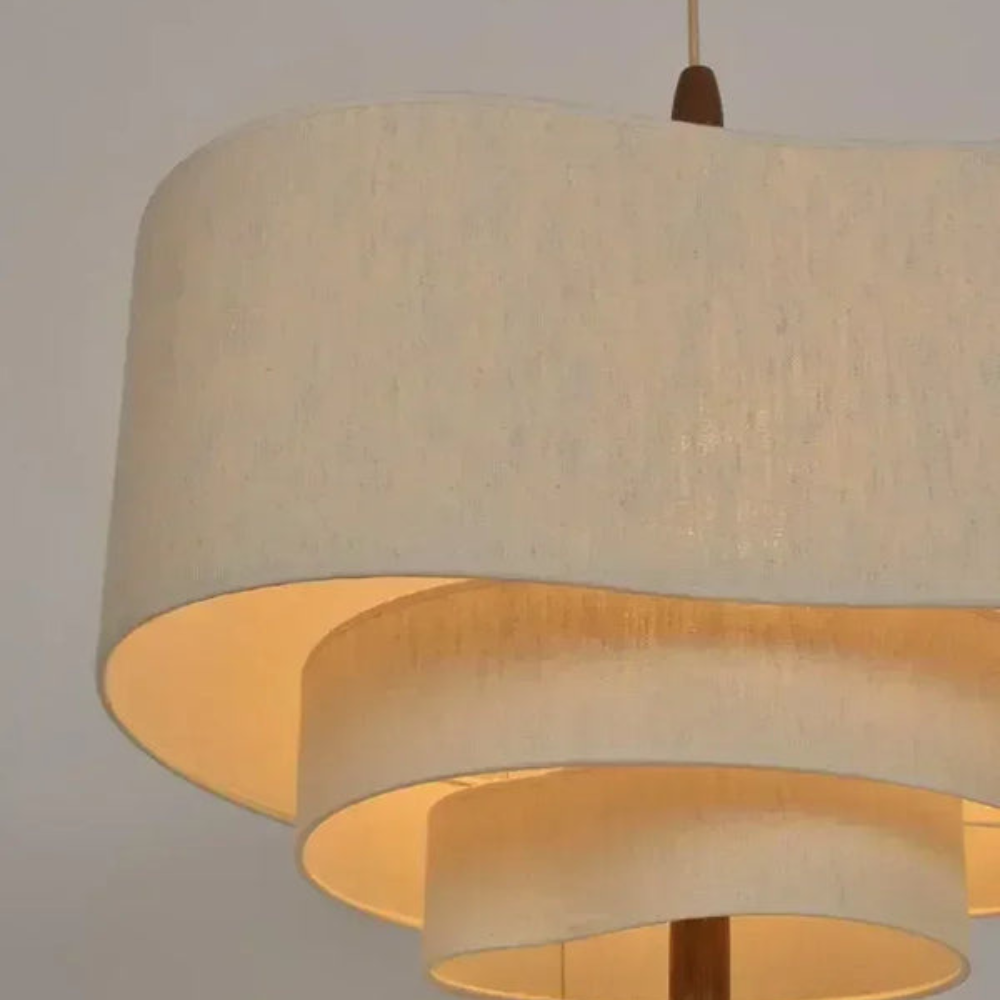 Wabi Sabi Ceiling Pendant Light for Living Room and Kitchen Island | Japanese Style Modern Lighting Fixture
