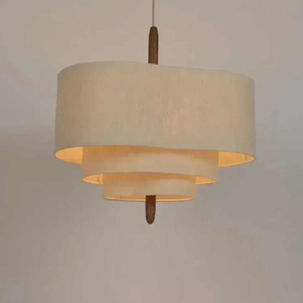 Wabi Sabi Ceiling Pendant Light for Living Room and Kitchen Island | Japanese Style Modern Lighting Fixture