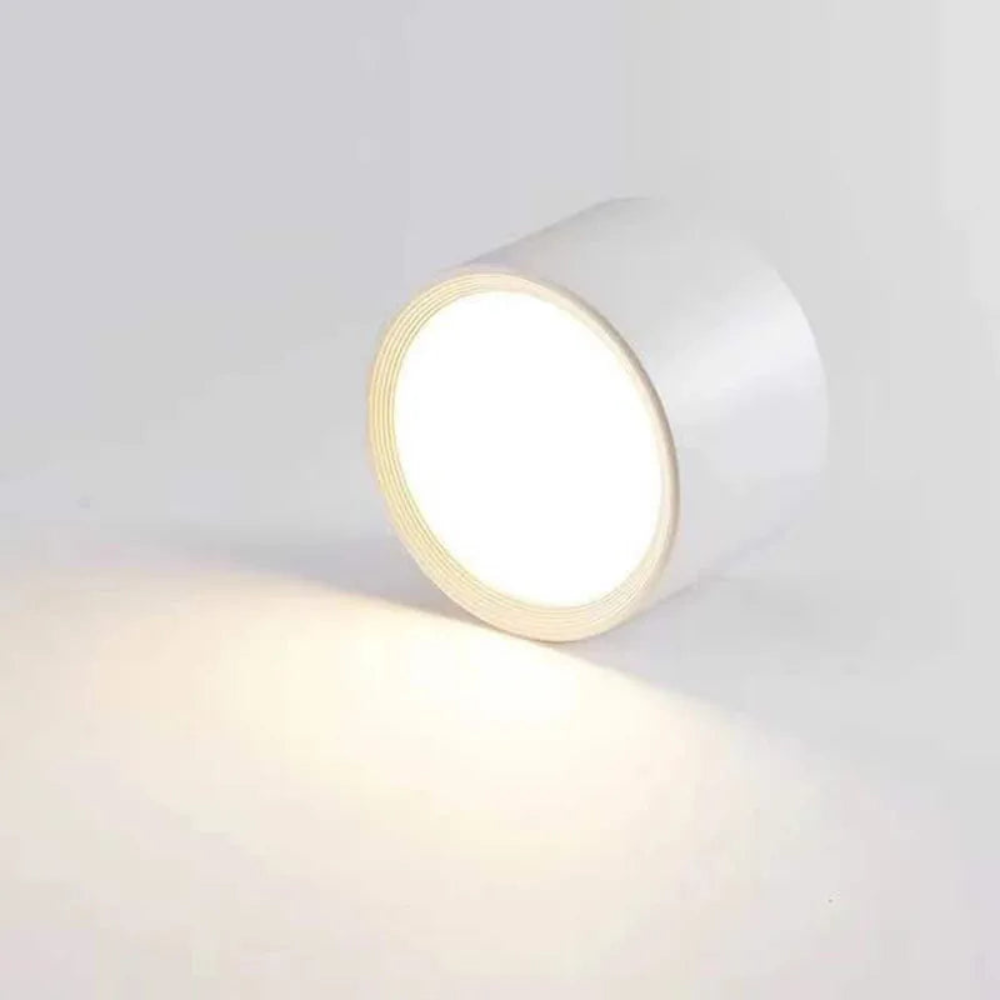 Surface-Mounted LED Downlight | Nordic Spotlight with Adjustable Light Modes for Indoor Spaces