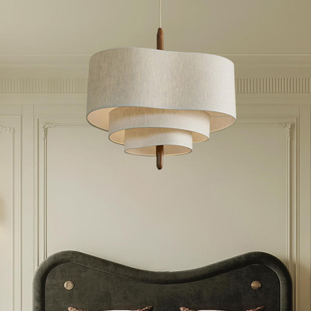 Wabi Sabi Ceiling Pendant Light for Living Room and Kitchen Island | Japanese Style Modern Lighting Fixture