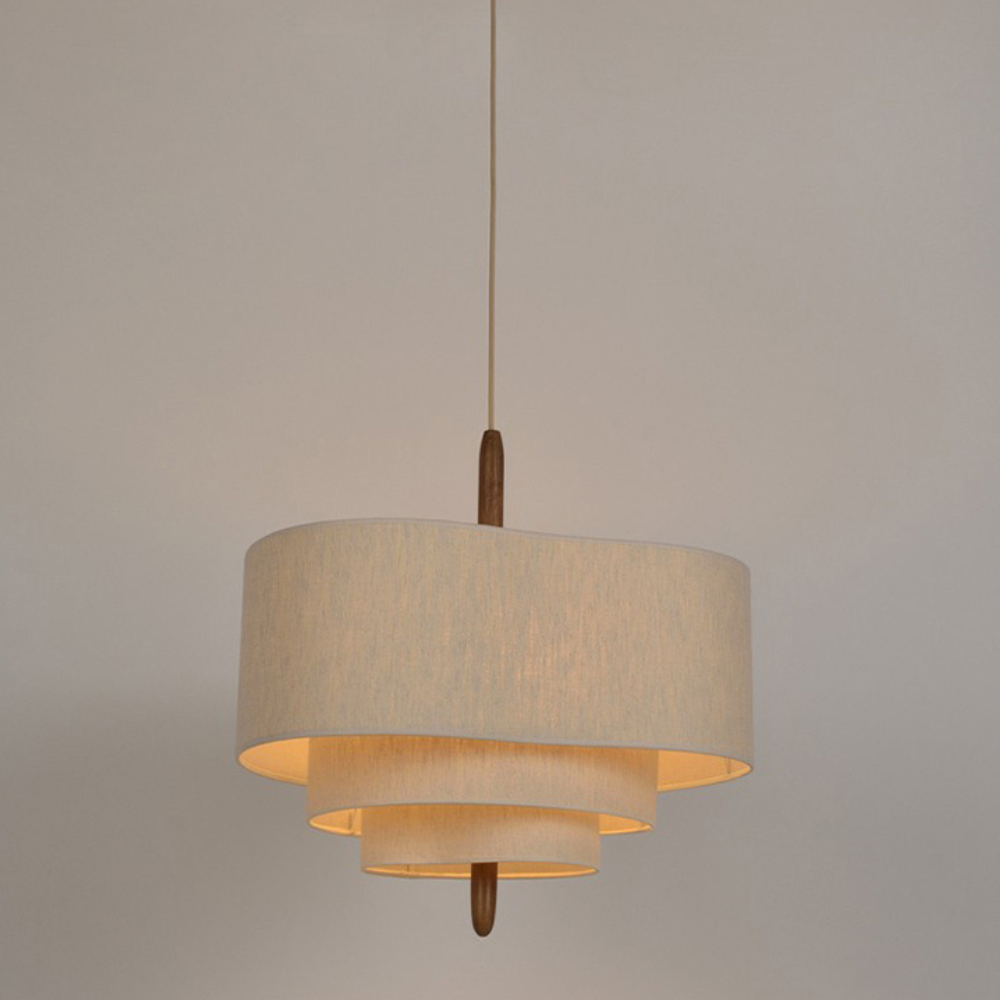Wabi Sabi Ceiling Pendant Light for Living Room and Kitchen Island | Japanese Style Modern Lighting Fixture