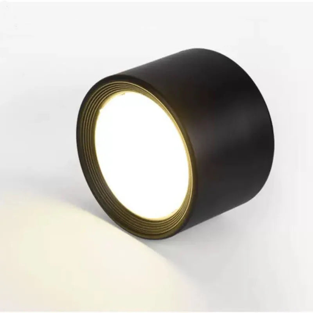 Surface-Mounted LED Downlight | Nordic Spotlight with Adjustable Light Modes for Indoor Spaces