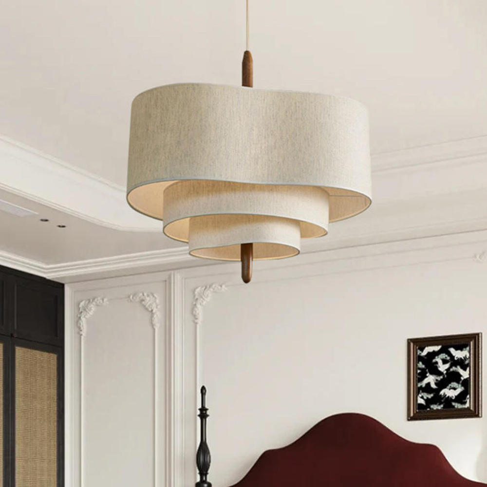 Wabi Sabi Ceiling Pendant Light for Living Room and Kitchen Island | Japanese Style Modern Lighting Fixture