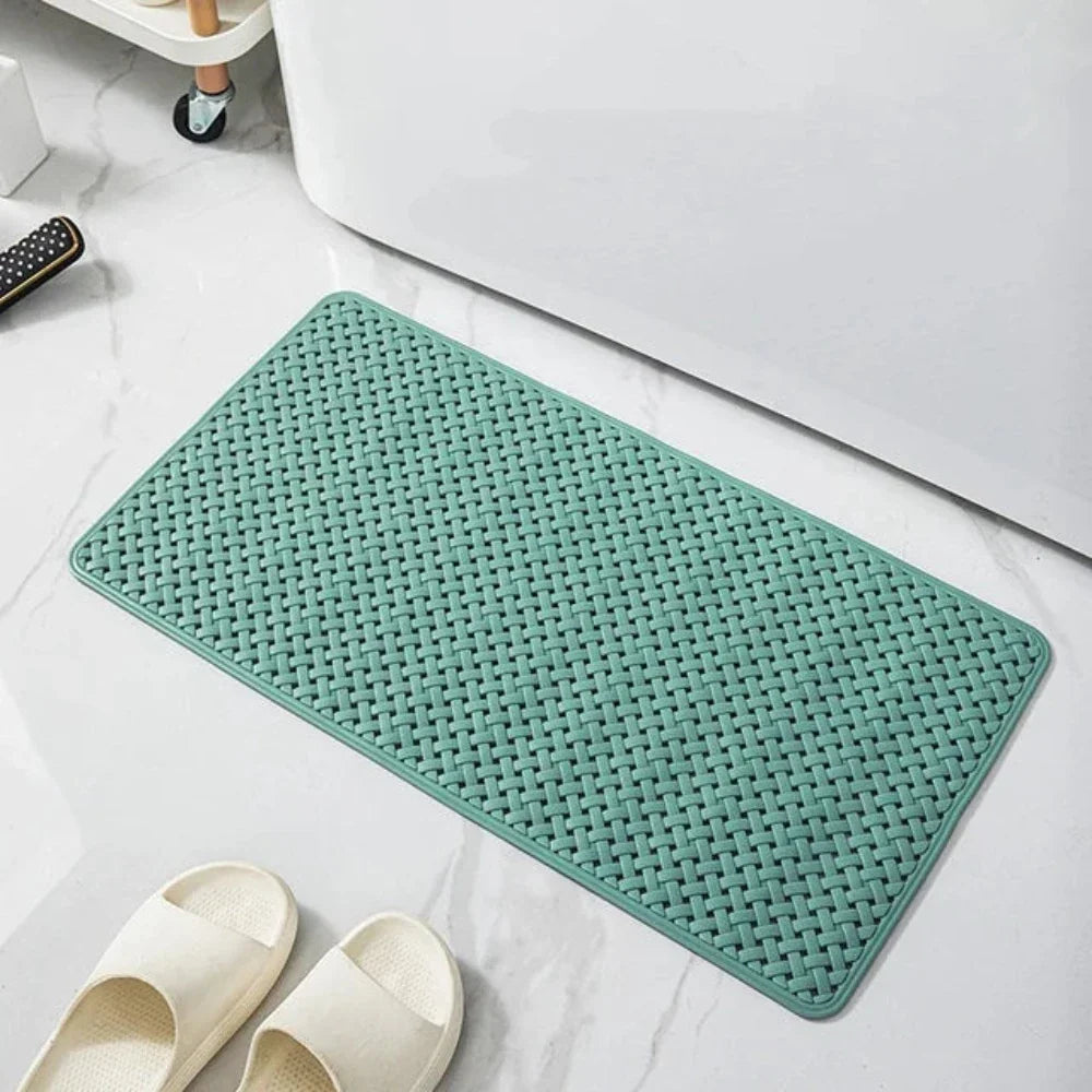 Bathroom Non Slip Bathtub Mat | Easy Clean Rubber Design for Safety