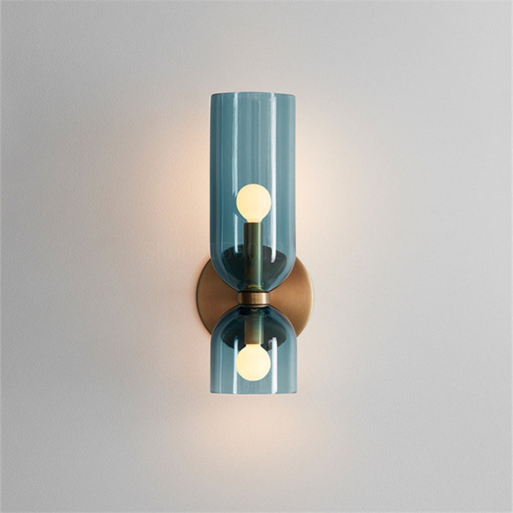 Modern Wall Sconce | Bedroom LED Wall Lamp with Sleek Rounded Design