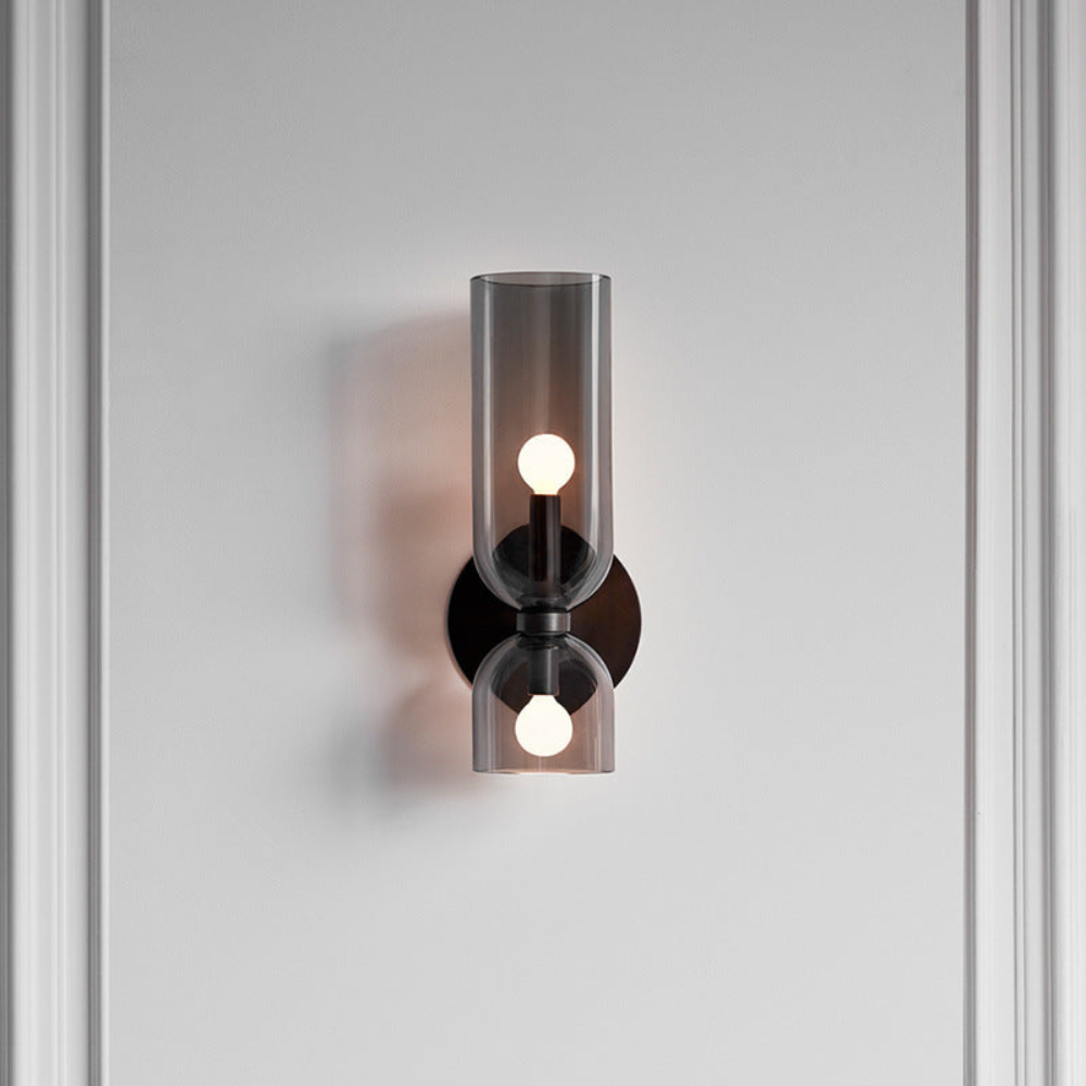 Modern Wall Sconce | Bedroom LED Wall Lamp with Sleek Rounded Design
