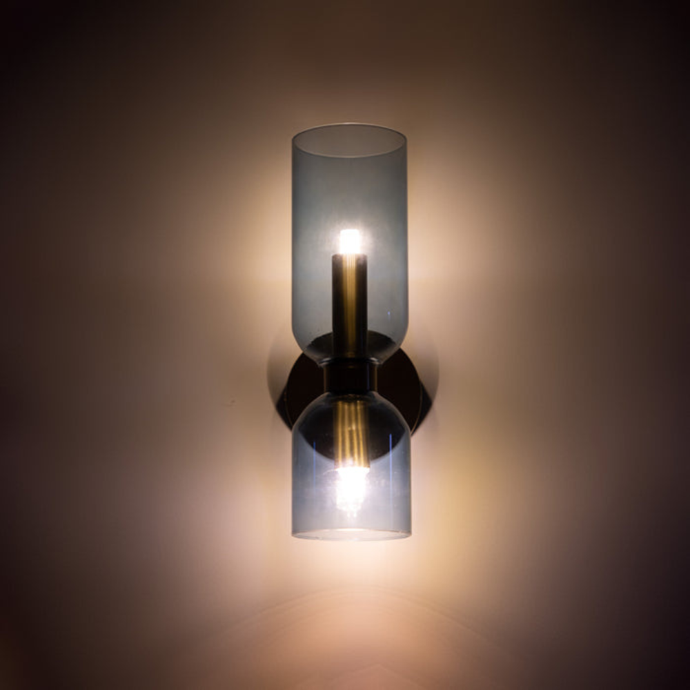Modern Wall Sconce | Bedroom LED Wall Lamp with Sleek Rounded Design