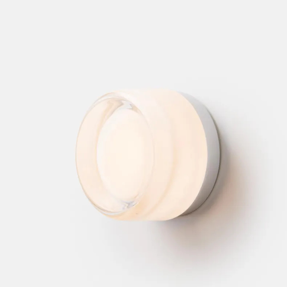 Mini Outdoor Wall Lamp | Modern Drum Design