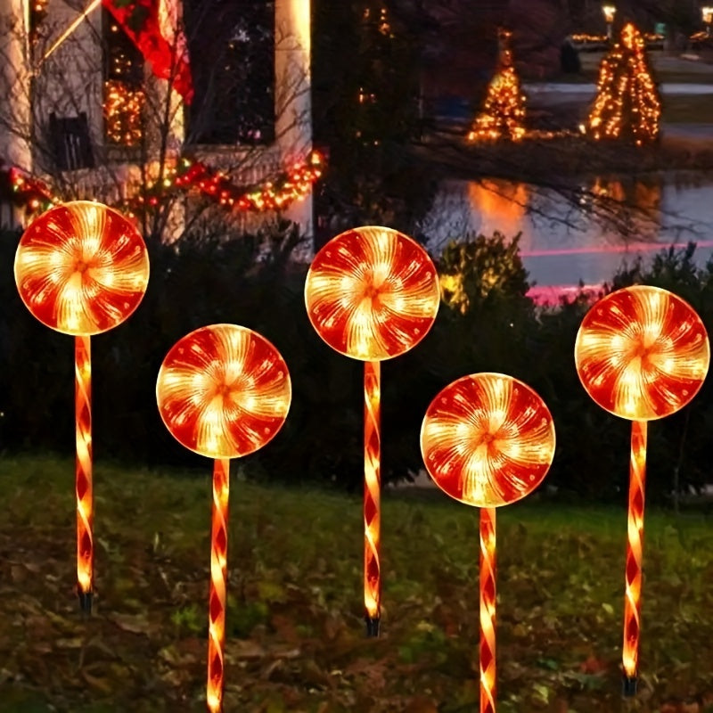 Outdoor Christmas Lights Decoration | Candy Cane Lights