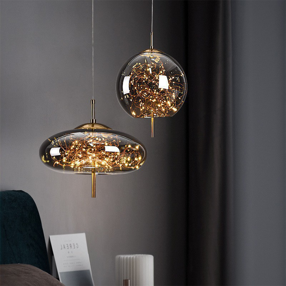 Pendant Light | Transparent Cylinder Fixture
