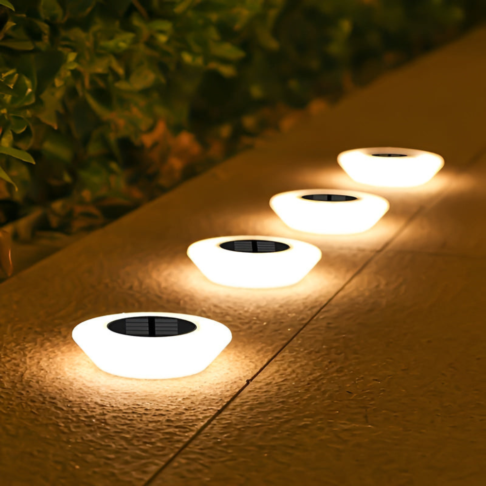Outdoor Modern Solar Lights | Stylish LED Garden Fixtures