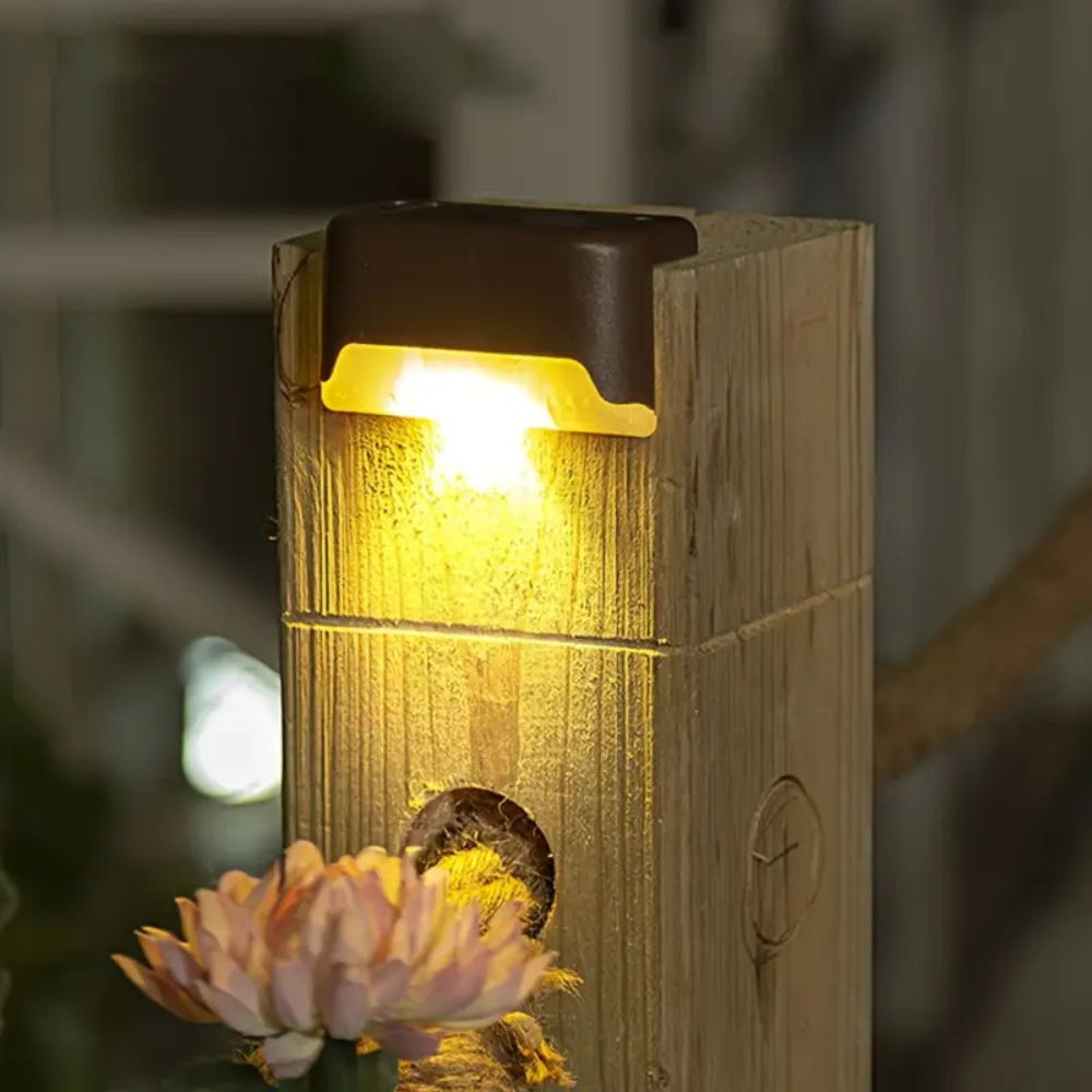 Garden Solar LED Wall Lights | Automatic Outdoor Lighting