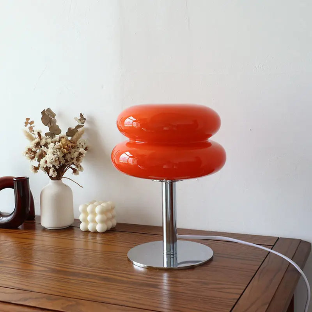 Living Room Retro Table Lamp | Modern Bubble Shape