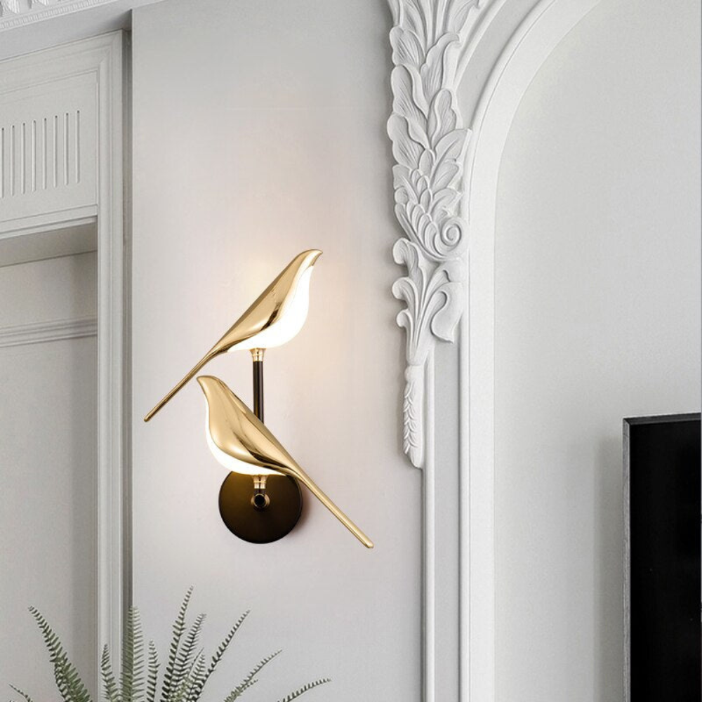 Living Room Elegant Wall Lamp | Modern Bird Design