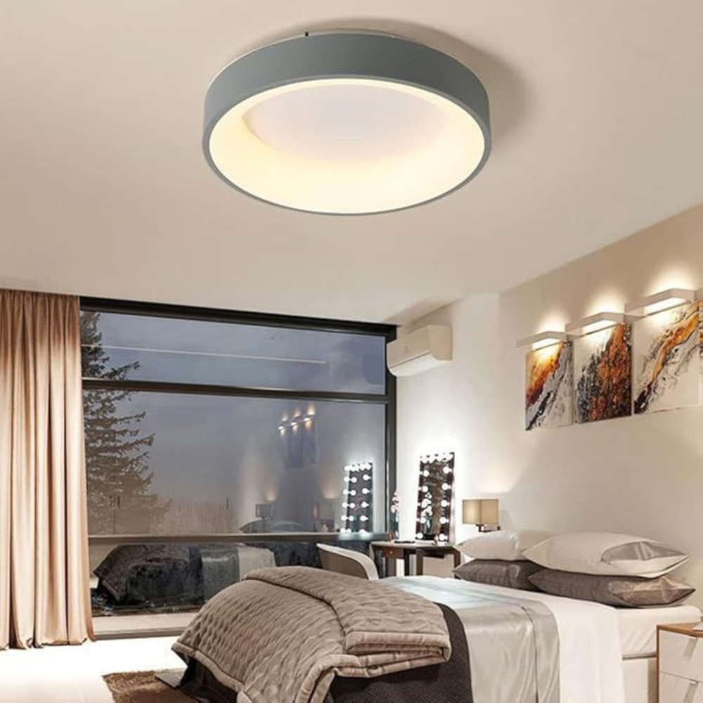 Living Room Minimalist LED Ceiling Light | Flush Mount Design