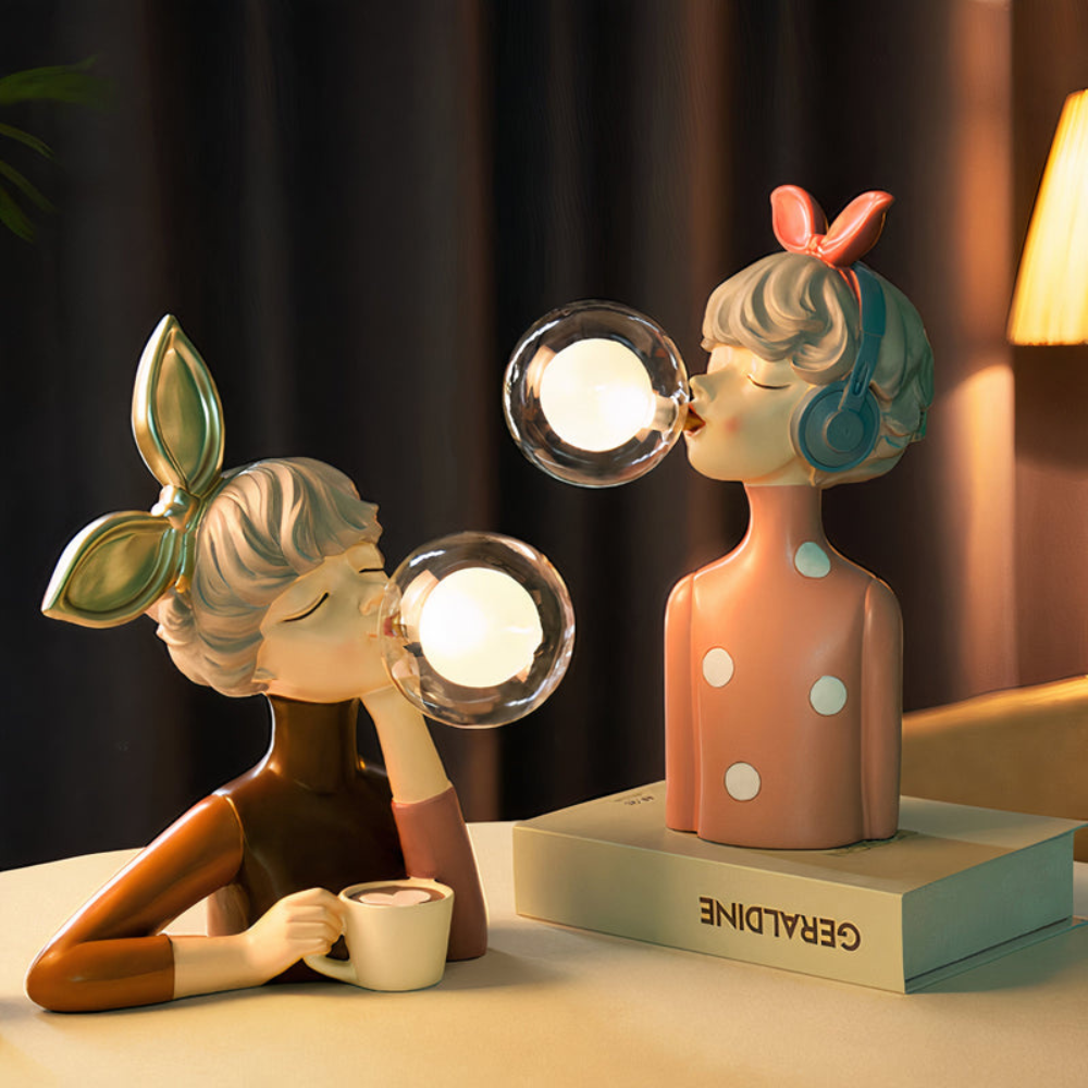 Living Room Elegant Table Lamp | Unique Design Bedside Lamps