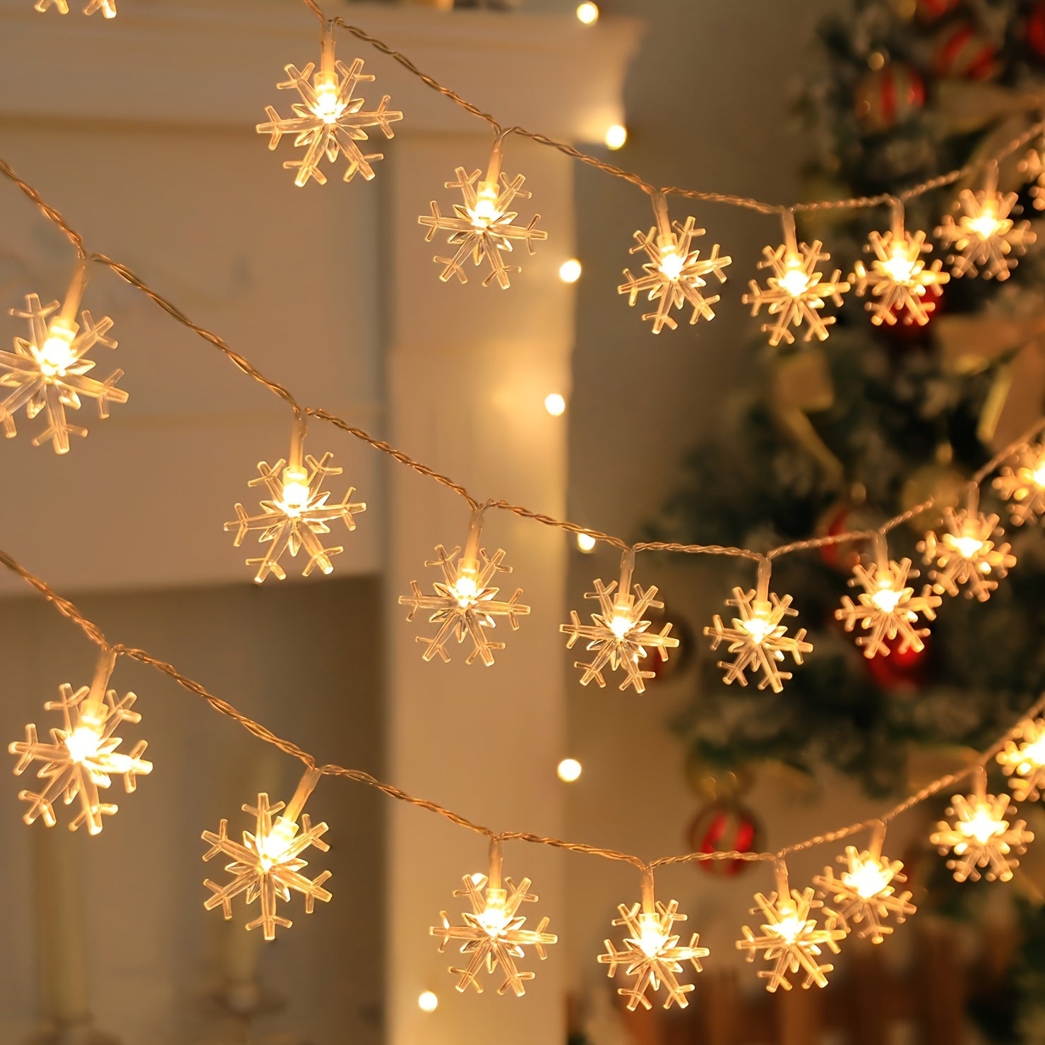Christmas Light | Snowflake String