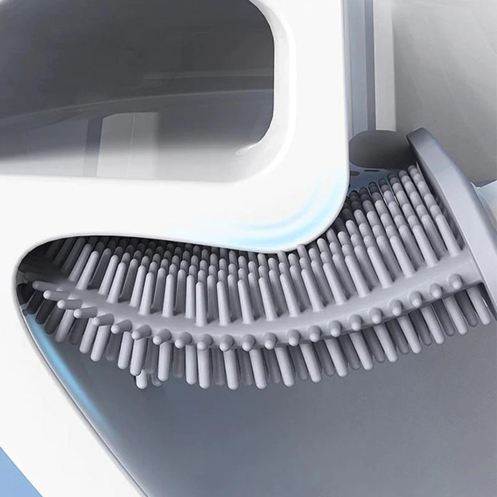Bathroom Modern Silicone Toilet Brush | Flexible Design
