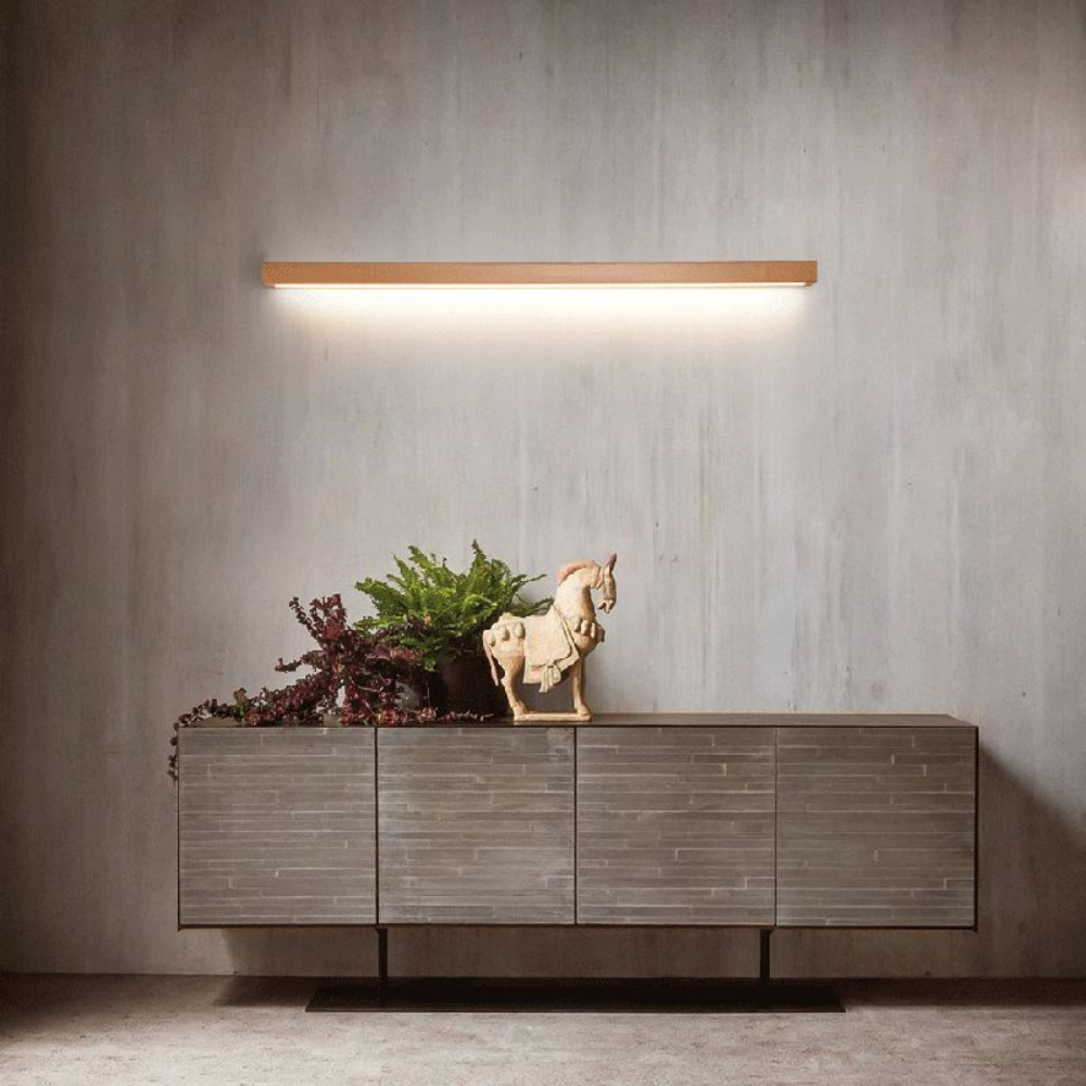 Linear Vanity Wall Light | Modern Front Mirror Fixture for Bedroom or Bathroom