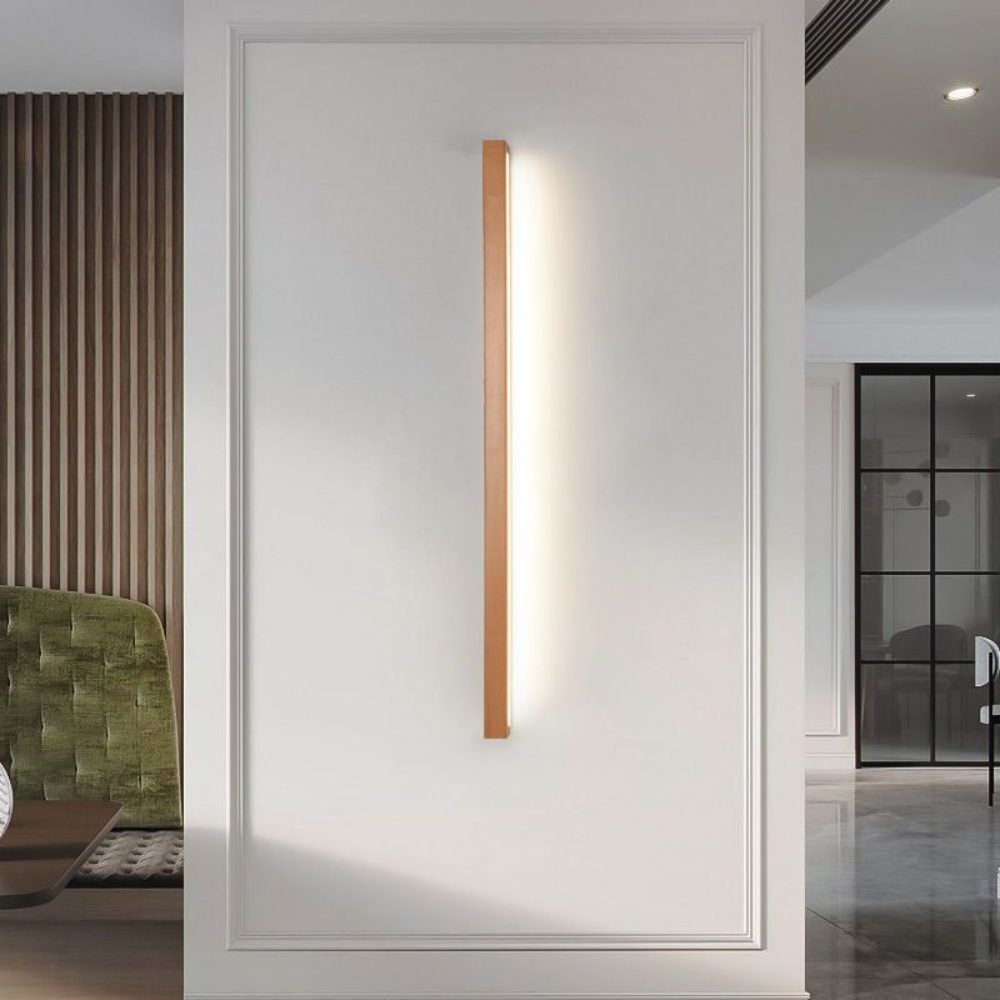 Linear Vanity Wall Light | Modern Front Mirror Fixture for Bedroom or Bathroom
