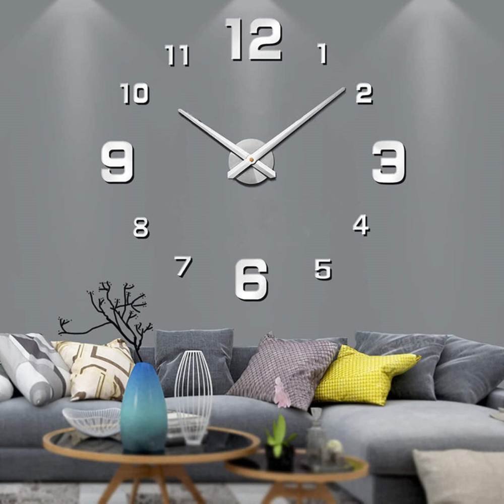 Living Room Modern Wall Clock | Adaptable Design