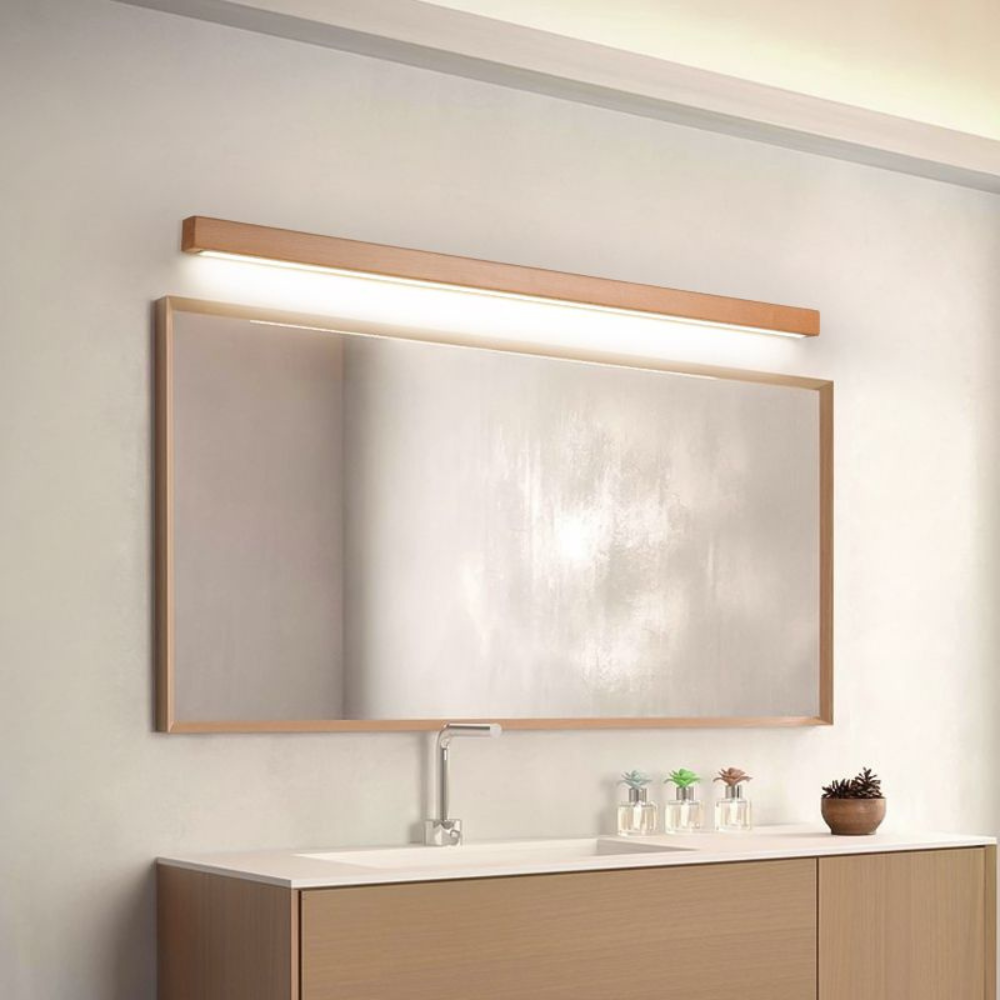 Linear Vanity Wall Light | Modern Front Mirror Fixture for Bedroom or Bathroom