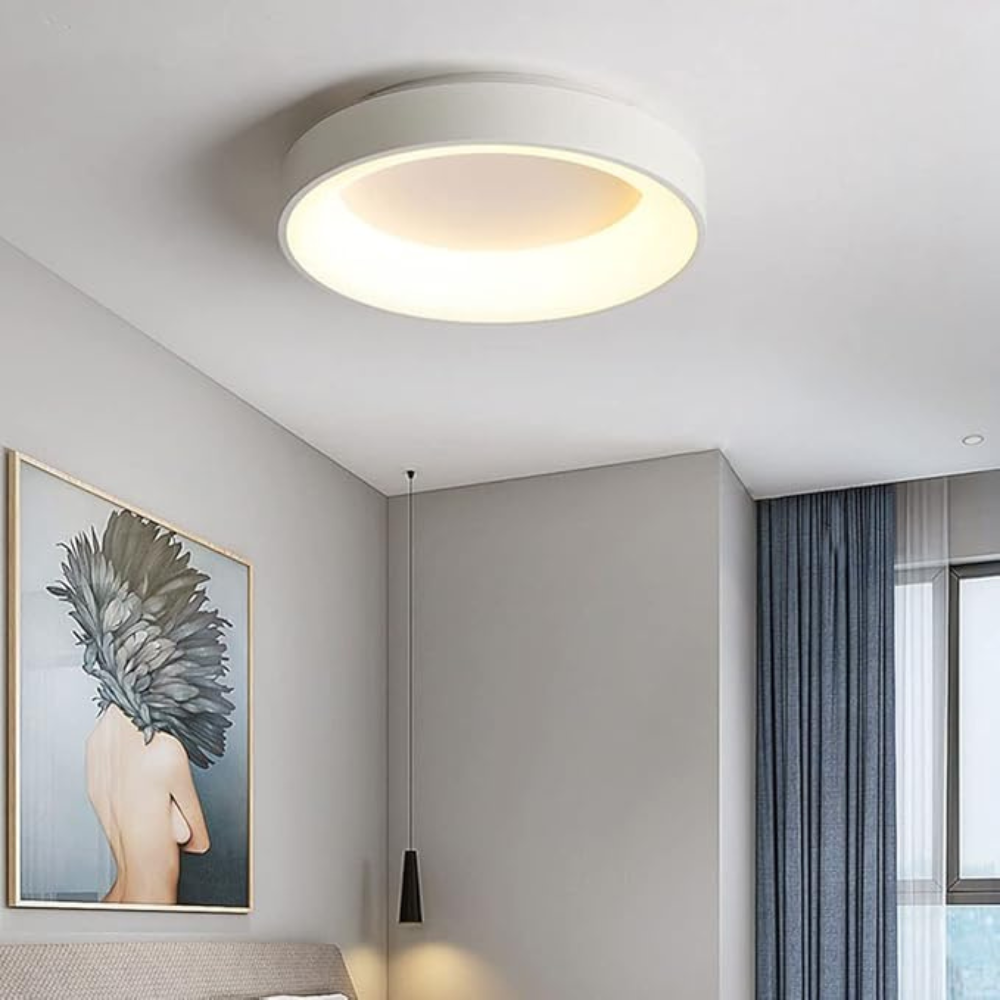Living Room Minimalist LED Ceiling Light | Flush Mount Design