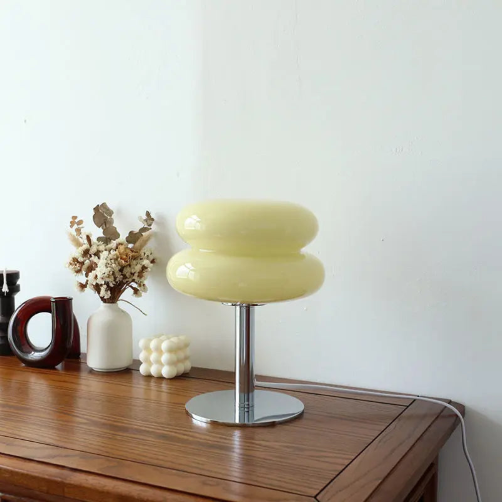 Living Room Retro Table Lamp | Modern Bubble Shape