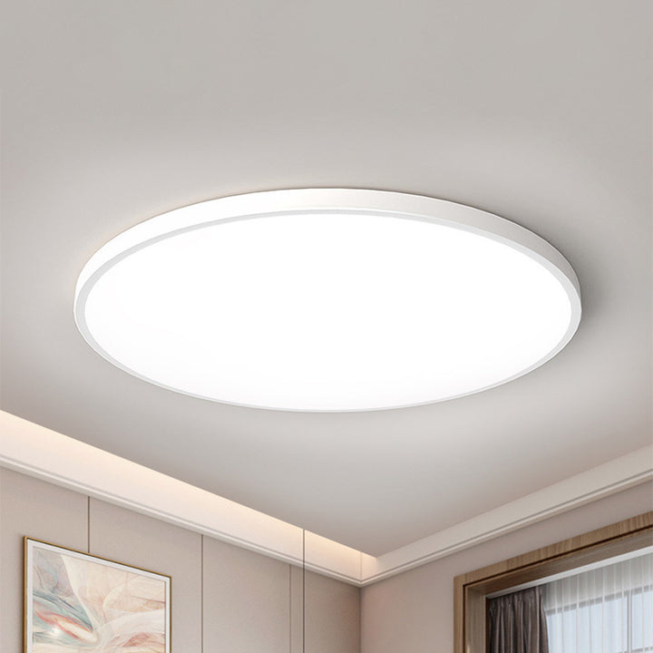 Bedroom Minimalist Ceiling Light | Round LED Flush