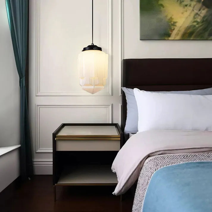 Pendant Light | Frosted Dome Ceiling Lamp