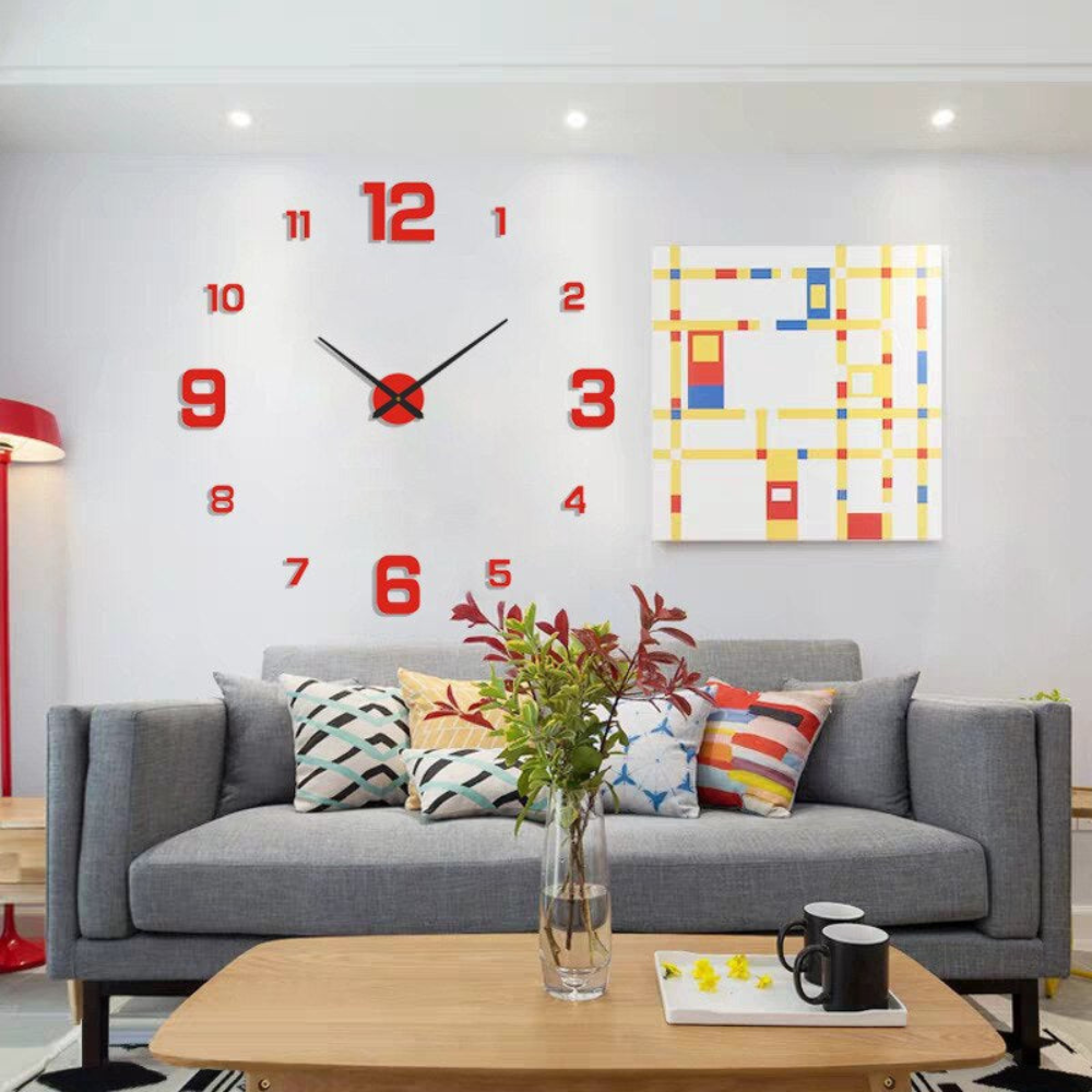 Living Room Modern Wall Clock | Adaptable Design
