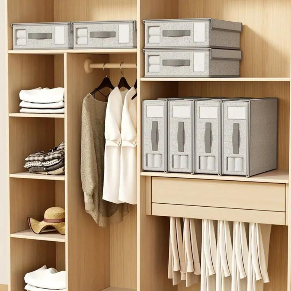 Bedsheet Compact Foldable Organizer | Efficient Storage Solution