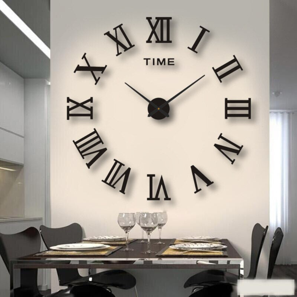Living Room Modern Wall Clock | Adaptable Design