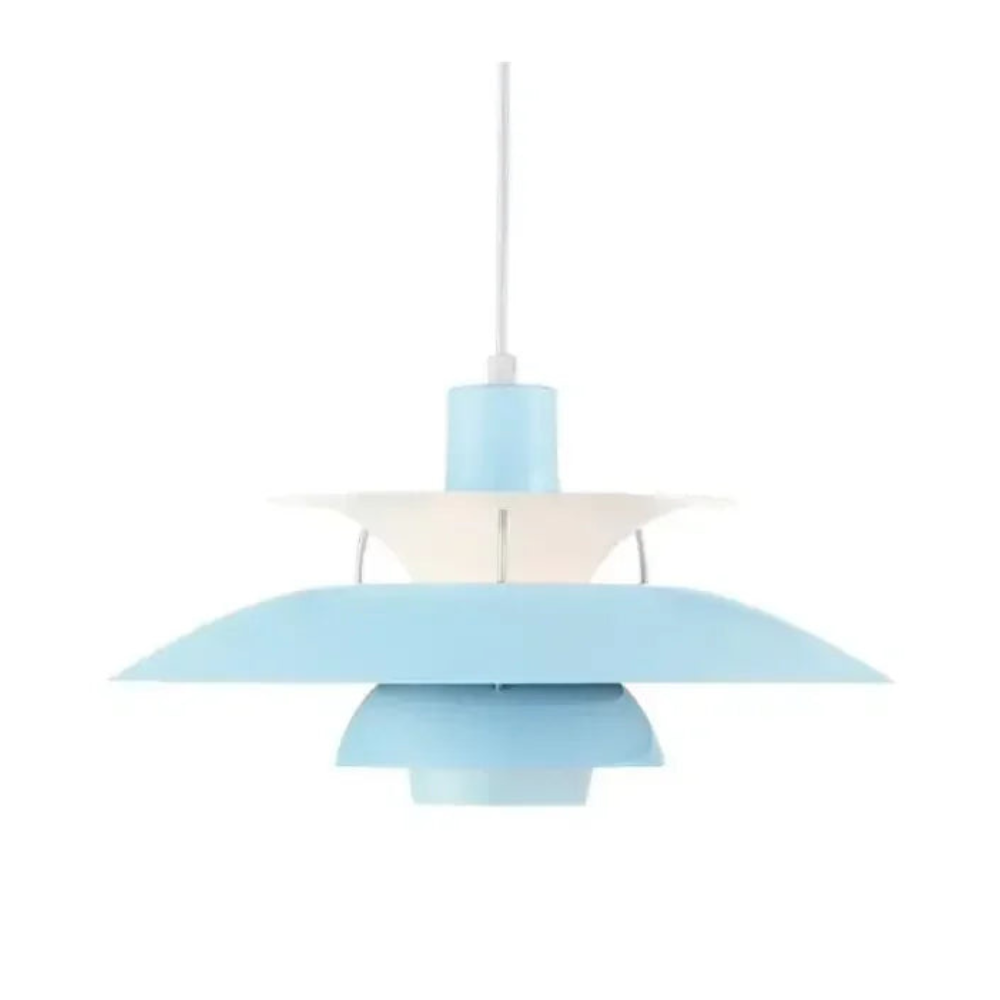 Gradient LED Pendant Light for Living Room | Danish Design Ceiling Chandelier for Kitchen Decor
