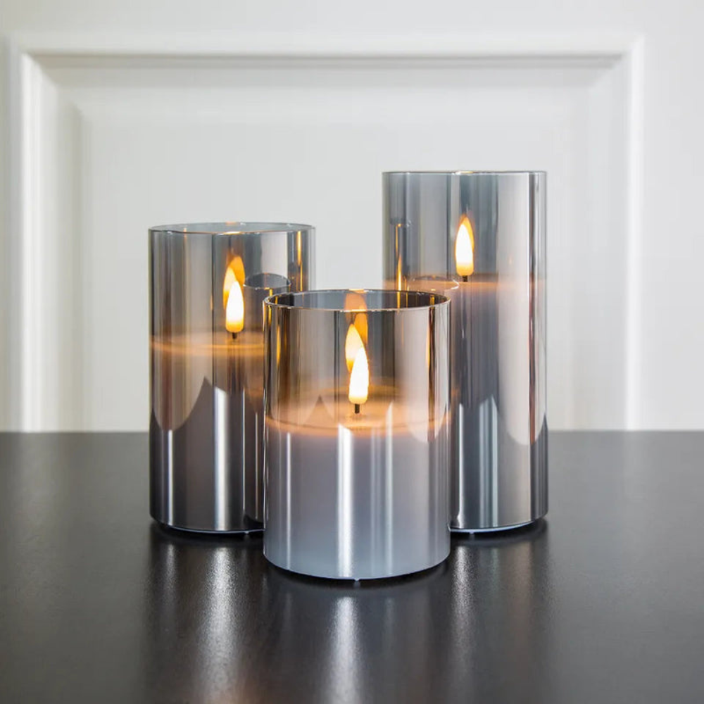 Flickering LED Flameless Candles | Realistic Flame Effect Decor Lights