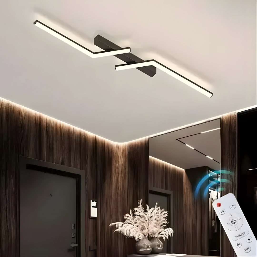 Ceiling Light | Linear LED Multi-Arm Geometric Design
