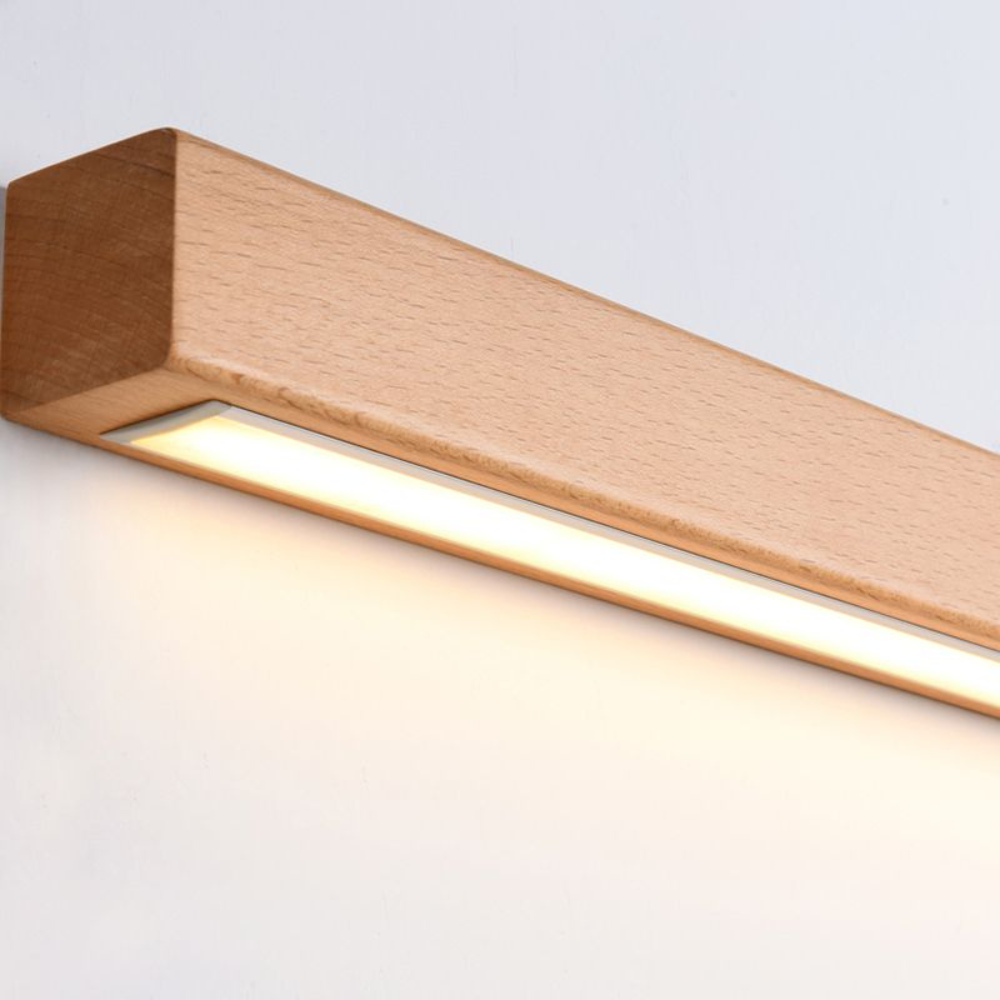 Linear Vanity Wall Light | Modern Front Mirror Fixture for Bedroom or Bathroom