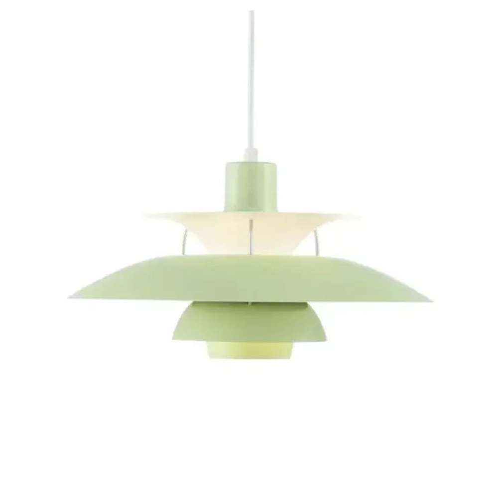 Gradient LED Pendant Light for Living Room | Danish Design Ceiling Chandelier for Kitchen Decor