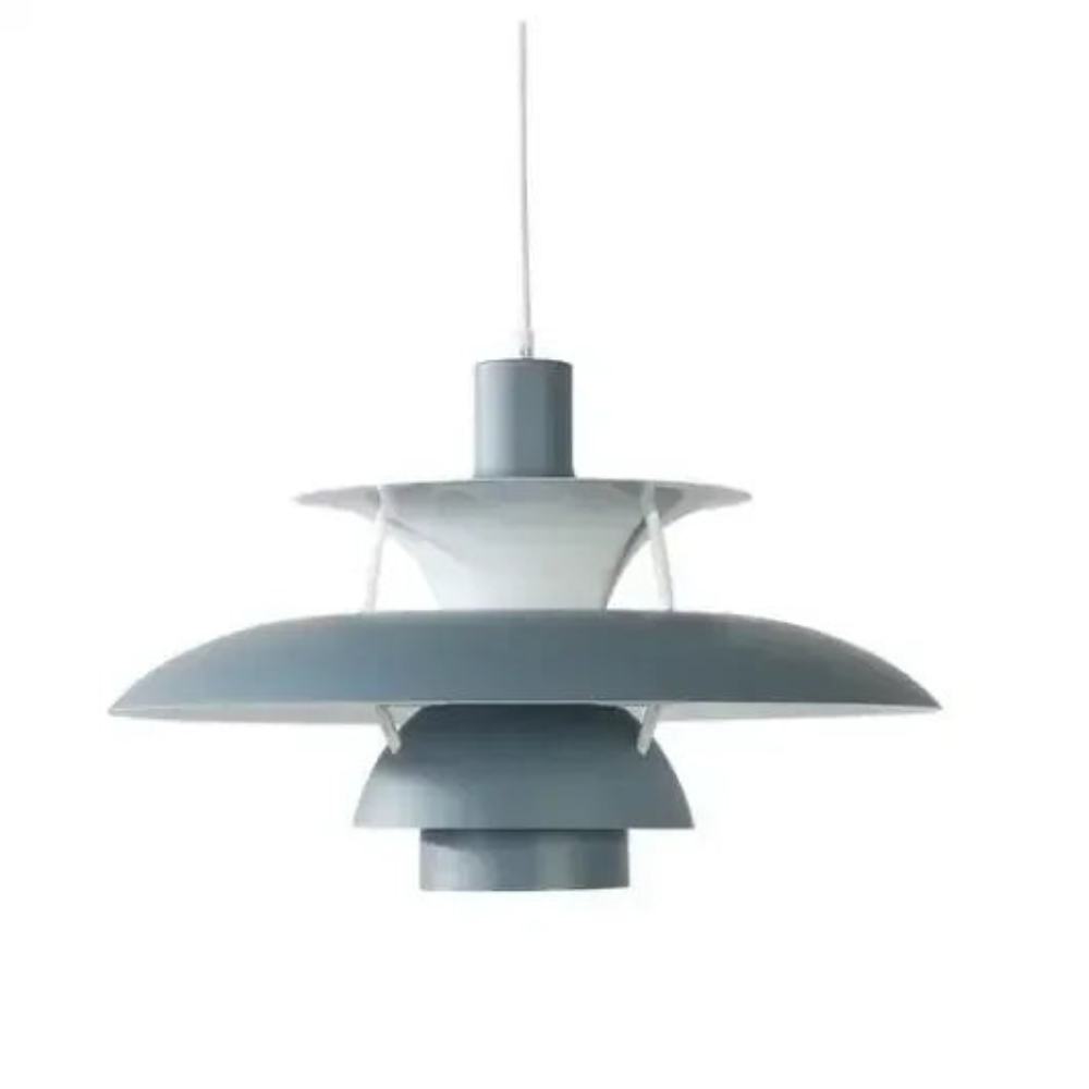 Gradient LED Pendant Light for Living Room | Danish Design Ceiling Chandelier for Kitchen Decor