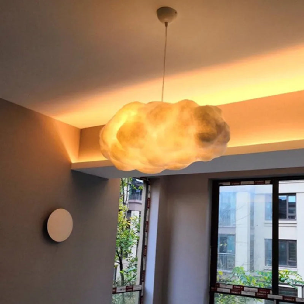 Modern Cloud-Inspired Pendant Light | Soft Ambient Ceiling Lighting for Home Interiors