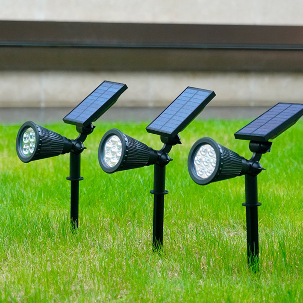 Garden Solar-Powered Spotlight | LED Outdoor Lighting