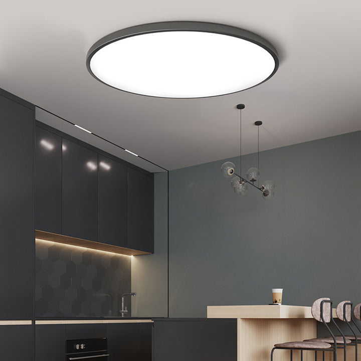 Bedroom Minimalist Ceiling Light | Round LED Flush