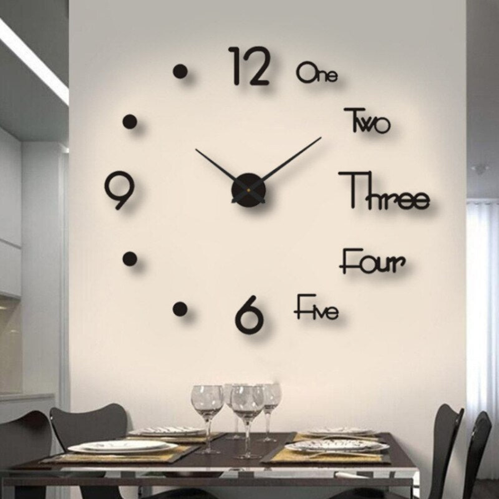 Living Room Modern Wall Clock | Adaptable Design