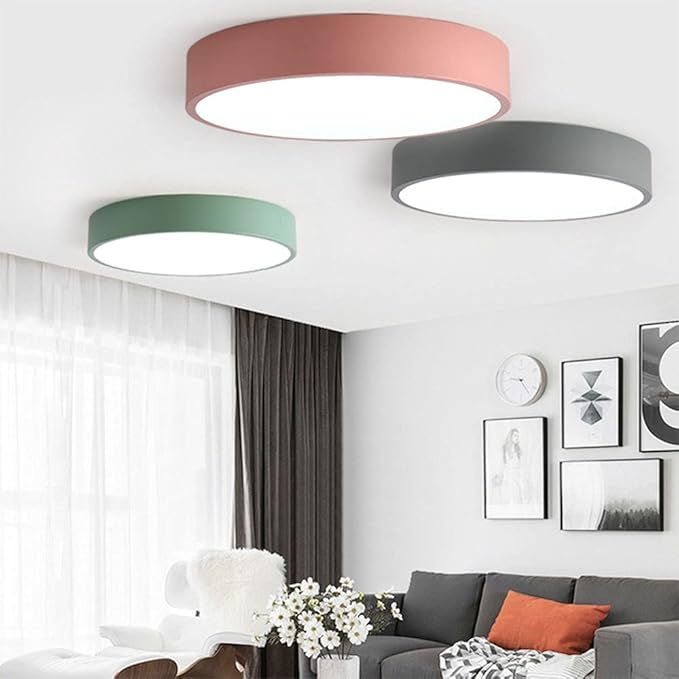 Living Room Modern Ceiling Light | Circular LED